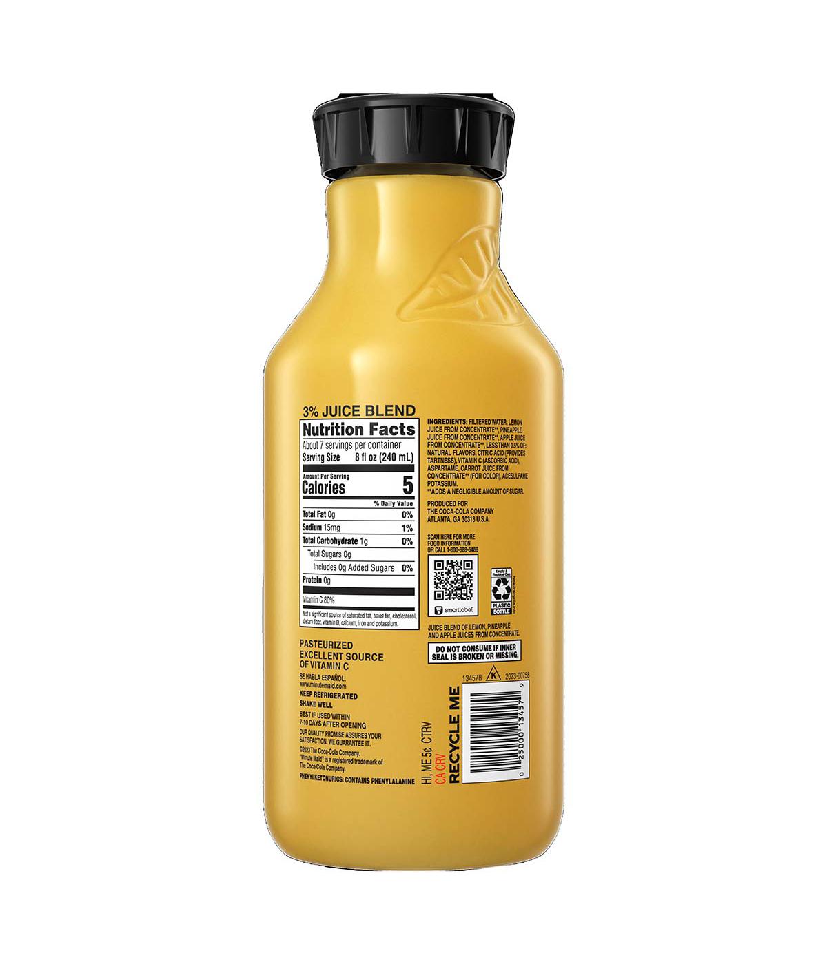 Minute Maid Zero Sugar Pineapple; image 2 of 2