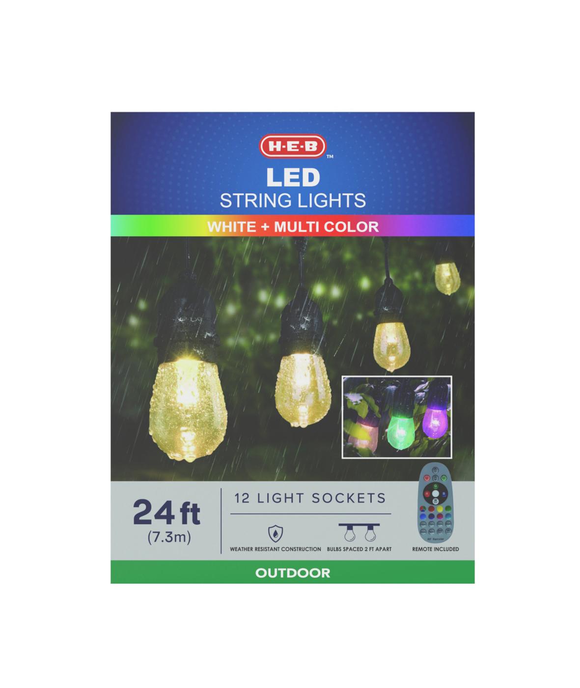 H-E-B Outdoor LED String Lights; image 1 of 4