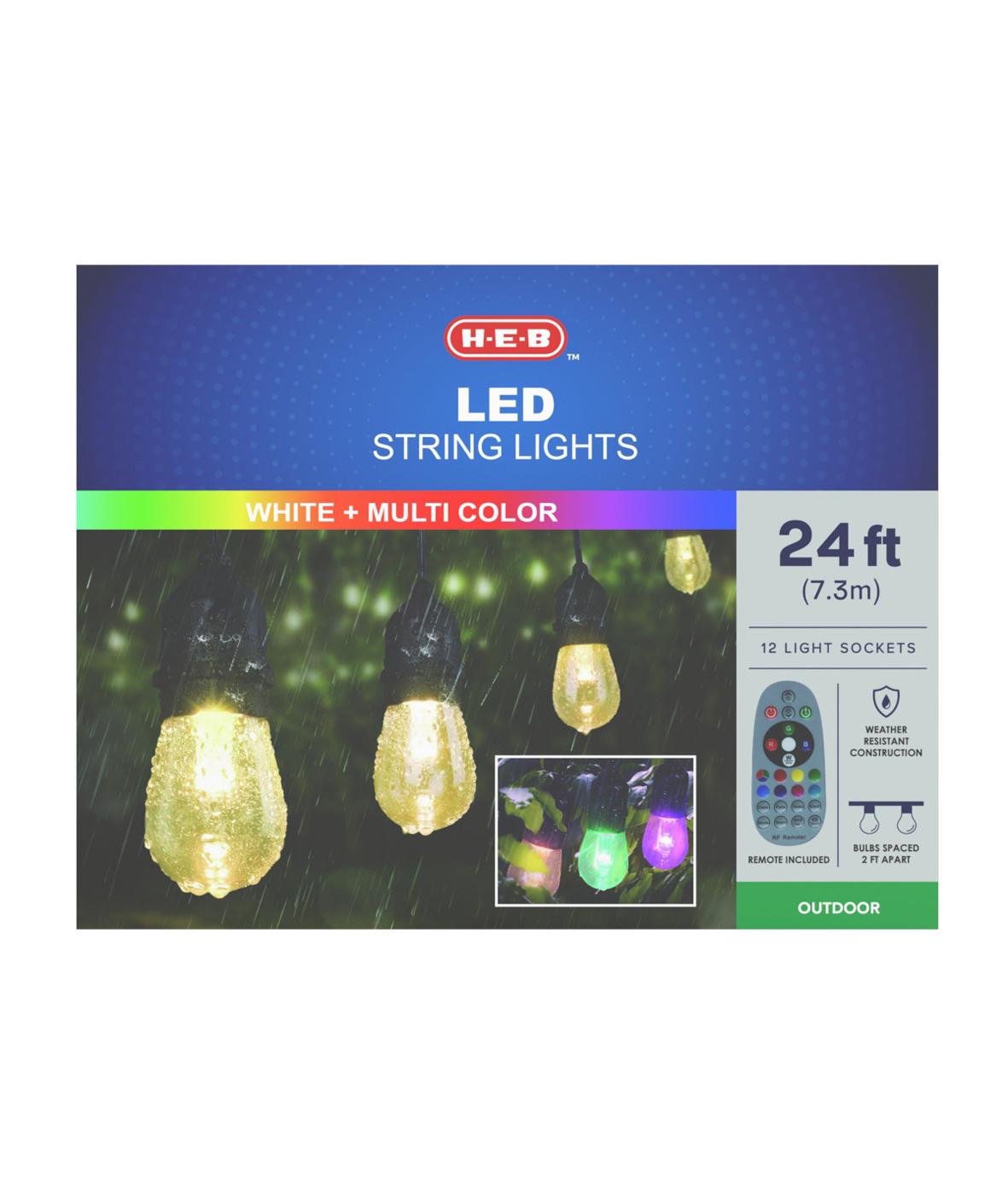 H-E-B Outdoor LED String Lights; image 4 of 4