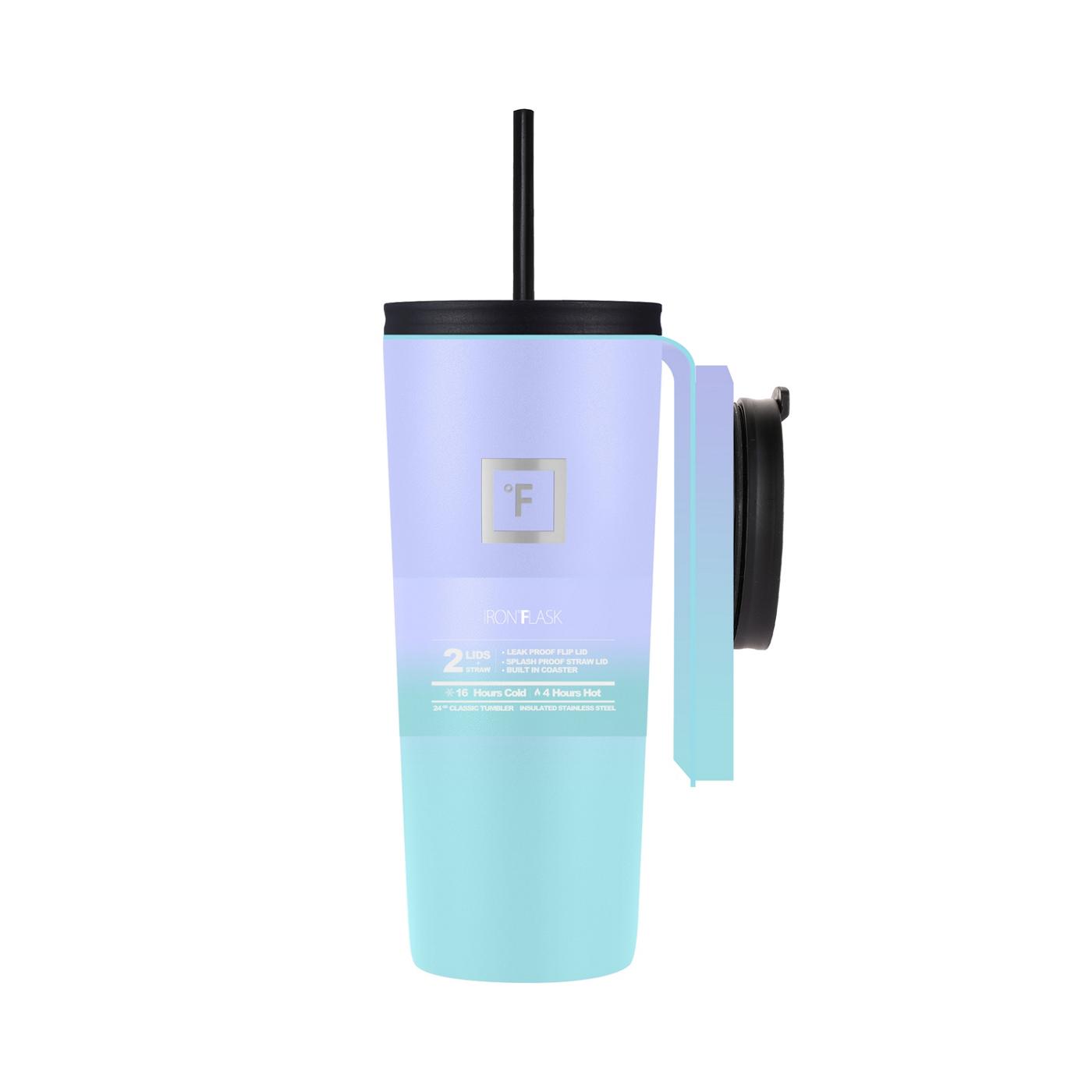 Iron Flask Classic 2.0 Tumbler with 2 Lids - Cotton Candy - Shop