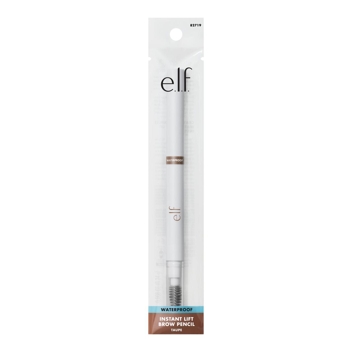 e.l.f. Instant Lift Brow Pencil Waterproof - Taupe; image 1 of 2