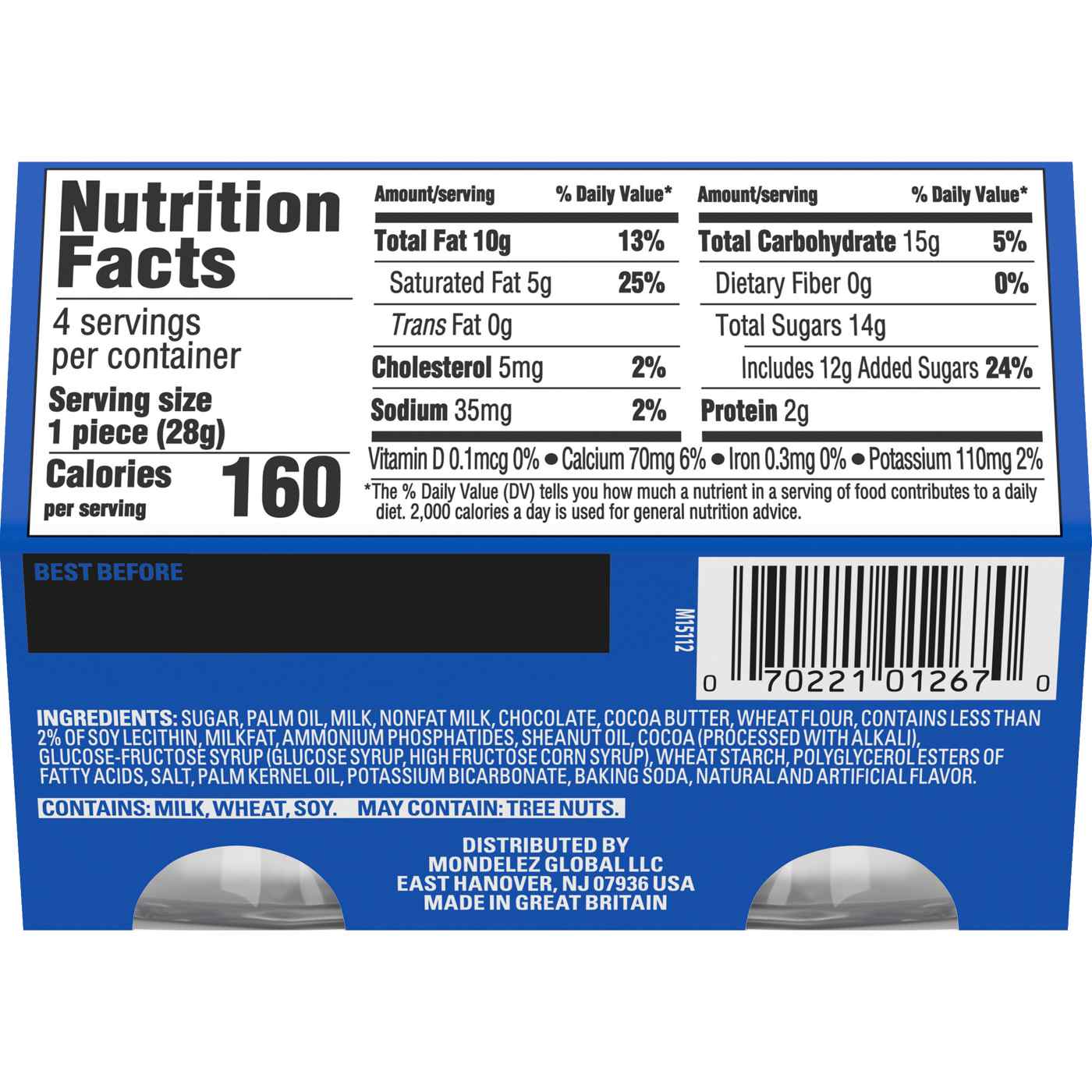 Oreo Snowballs Creme Filled Chocolate Christmas Candy; image 2 of 8