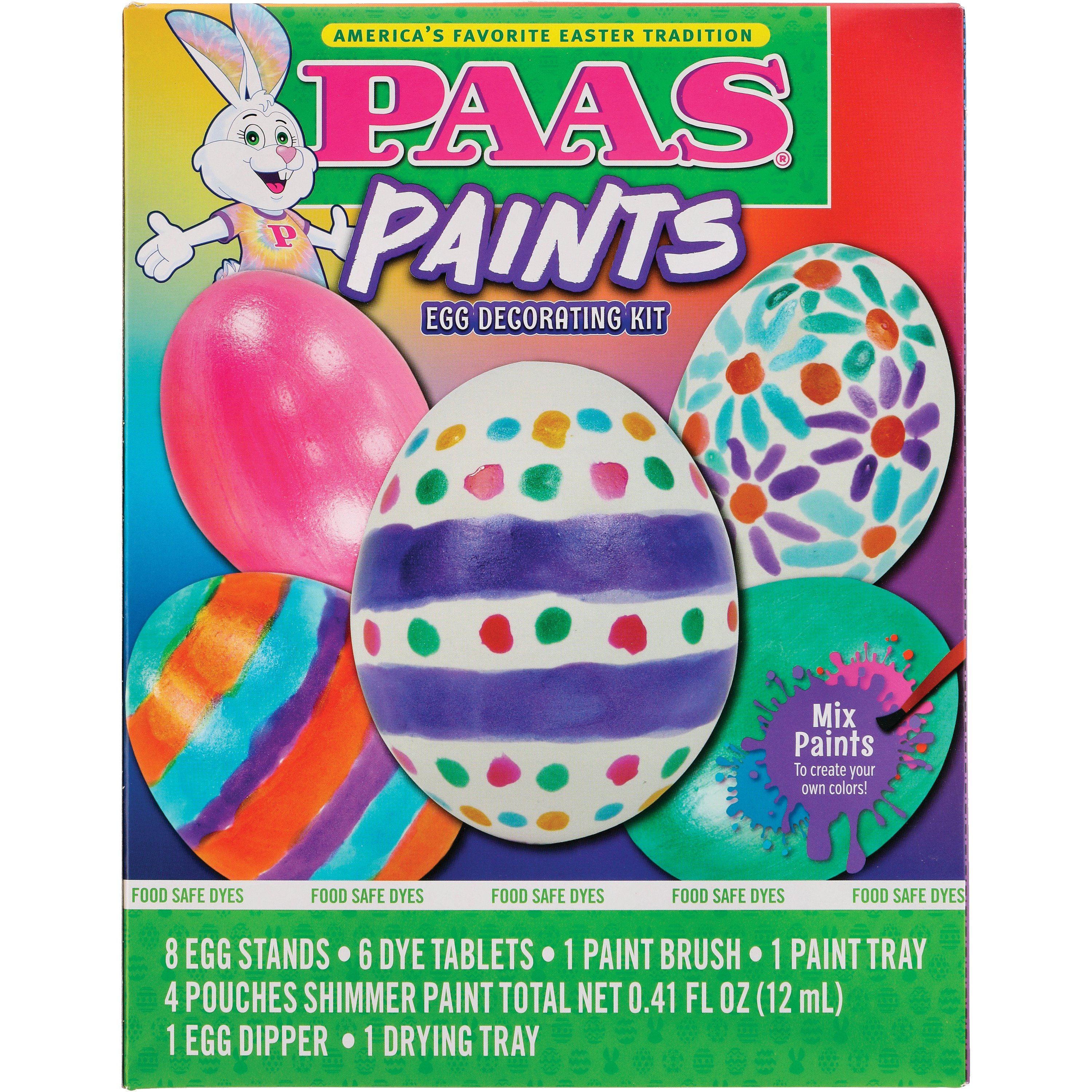 PAAS Paints Easter Egg Decorating Kit Shop Kits at HEB