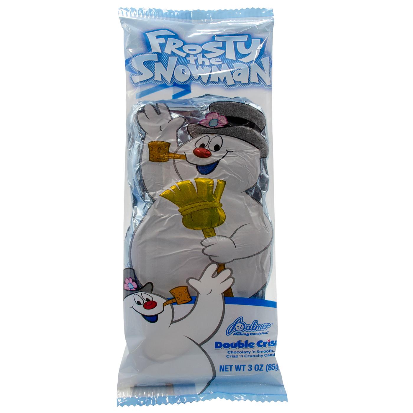 RM Palmer Frosty the Snowman Double Crisp Chocolate Christmas Candy; image 1 of 2