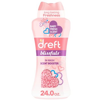 Dreft Blissfuls Baby Fresh In-Wash Scent Booster Beads, 24 oz