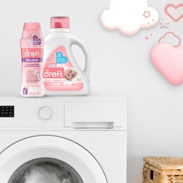 Dreft Blissfuls Baby Fresh In-Wash Scent Booster Beads, 24 oz