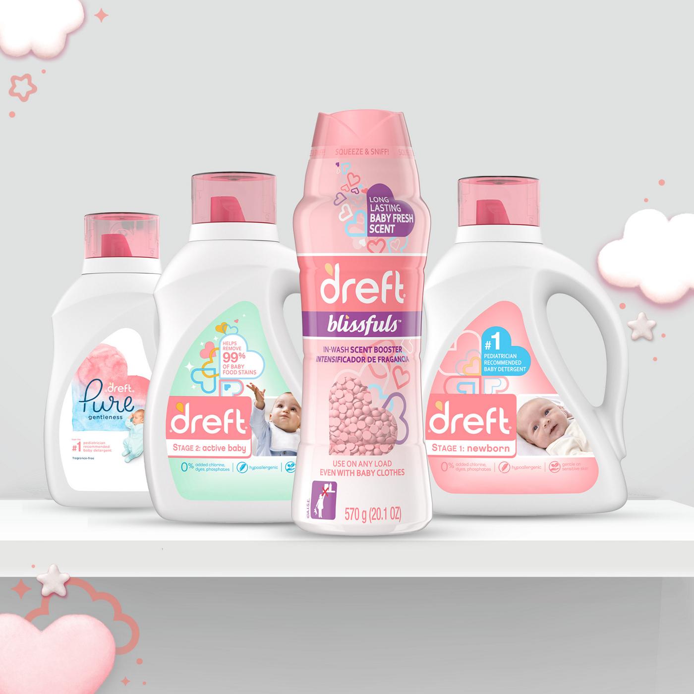 Dreft Blissfuls Baby Fresh In-Wash Scent Booster; image 3 of 4