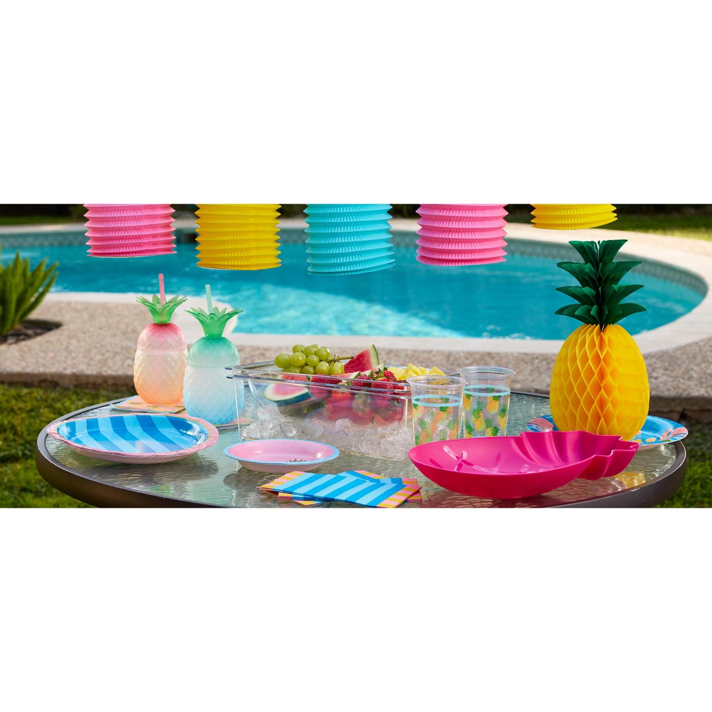 Destination Holiday Pineapple Tray - Pink; image 2 of 2