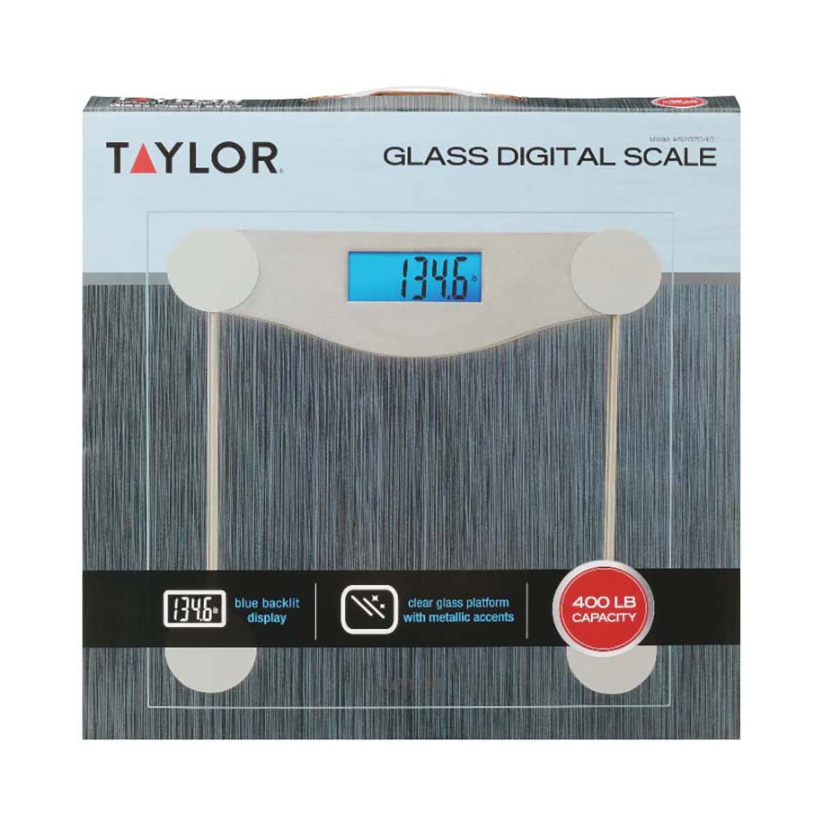 Glass digital online scale taylor