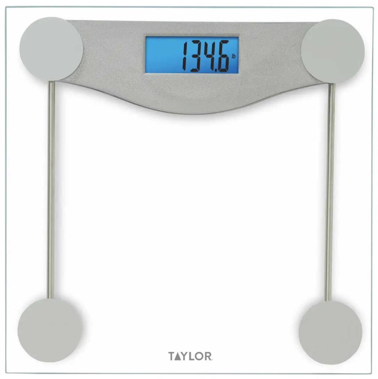 Taylor Everyday Glass Bath Scale - Shop Thermometers & Monitors at H-E-B