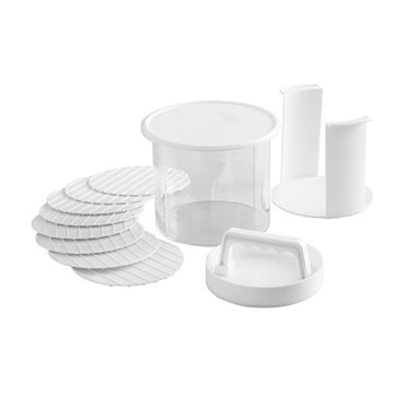 Mr. Bar-B-Q Burger On The Go, 5.79'' x 5.79'' x 4.61''