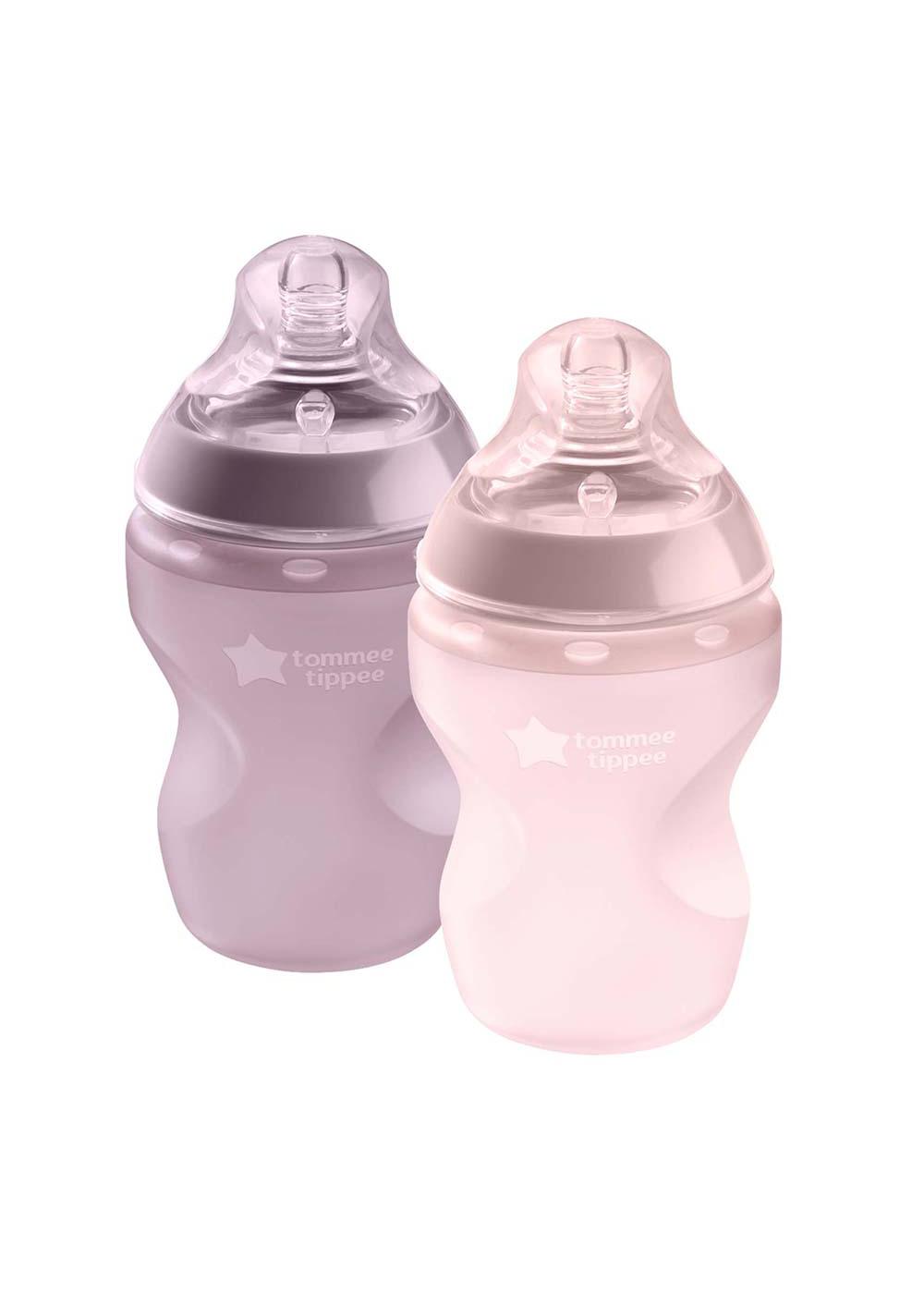 Tommee Tippee Closer To Nature 9 oz Silicone Bottles; image 2 of 2