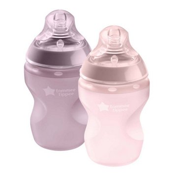Tommee Tippee Closer To Nature 9 oz Silicone Bottles, 2 ct