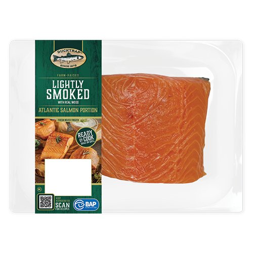 Ducktrap Lightly Smoked Atlantic Salmon Portions - Shop Fish at H-E-B