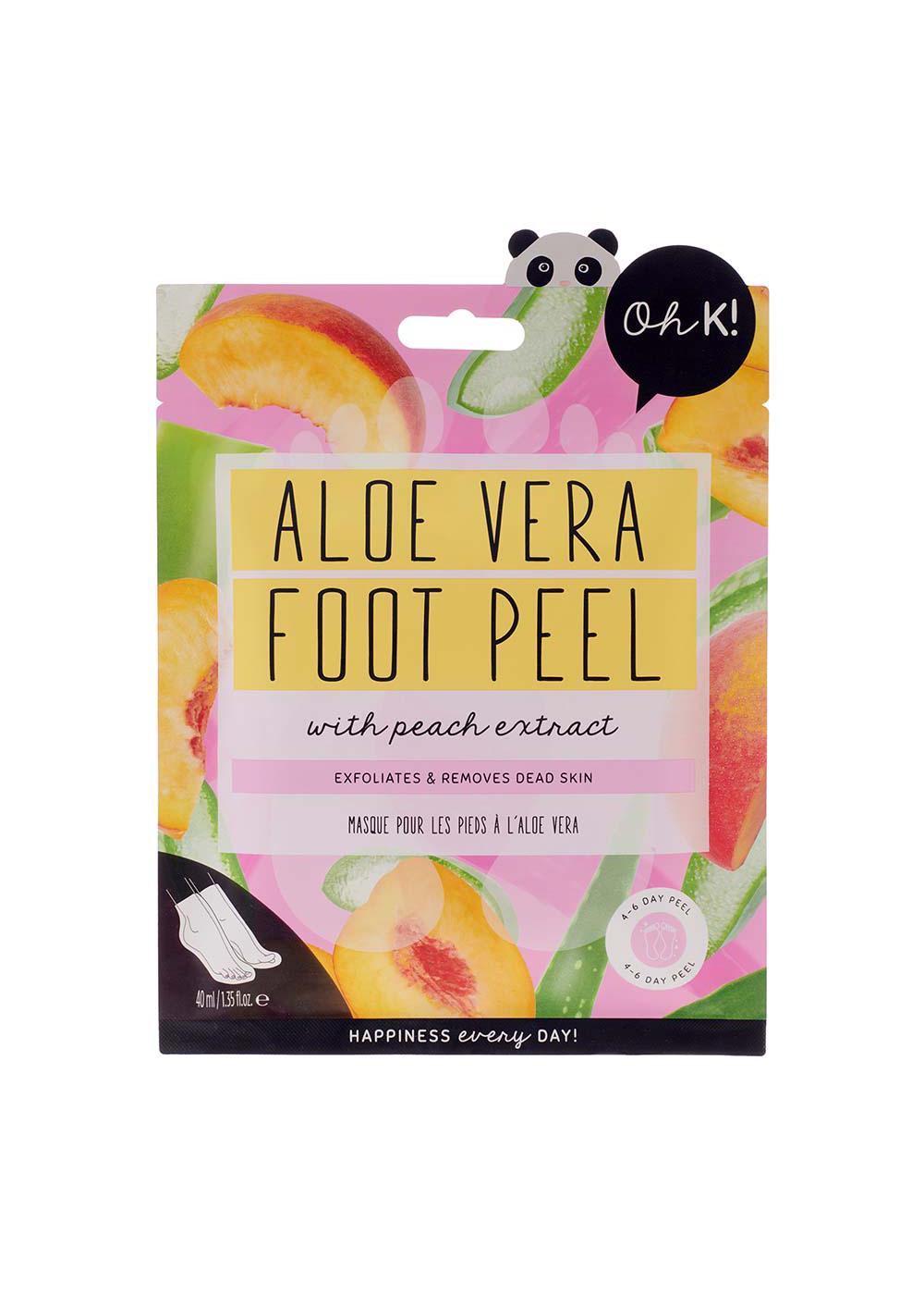 Oh K! Aloe Vera Foot Peel; image 1 of 2