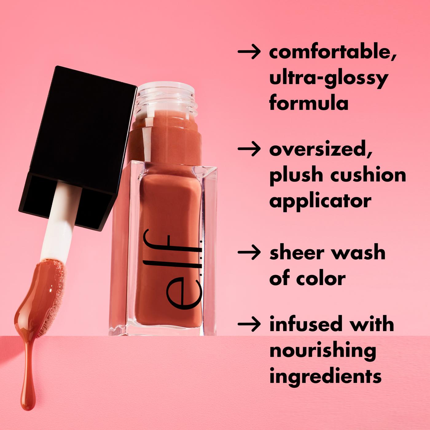e.l.f. Glow Reviver Lip Oil - Pink; image 4 of 9