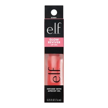 e.l.f. Glow Reviver Lip Oil - Pink, 0.25 oz