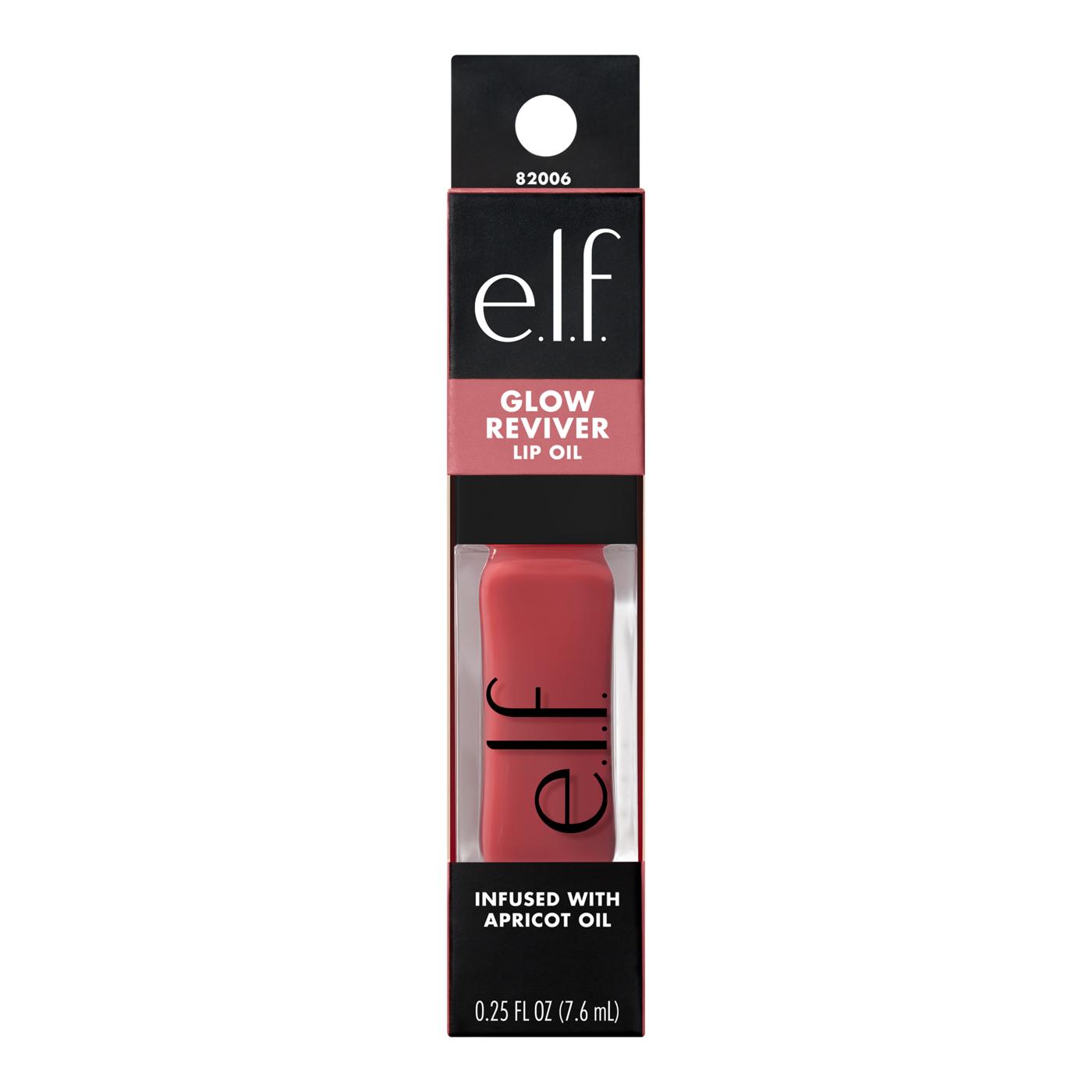 e.l.f. Glow Reviver Lip Oil - Rose; image 1 of 2