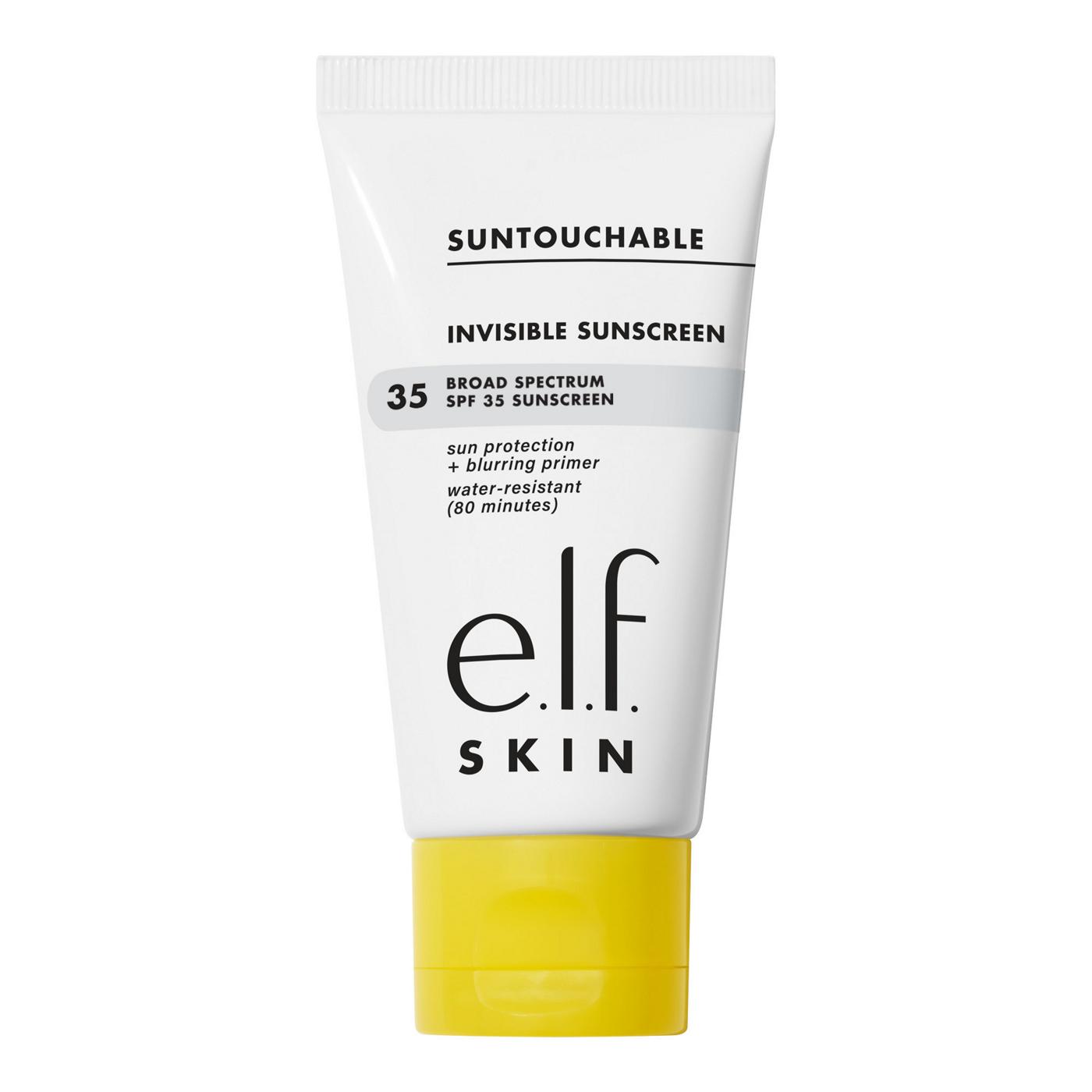 e.l.f. SKIN Suntouchable Invisible Sunscreen SPF 35; image 1 of 9