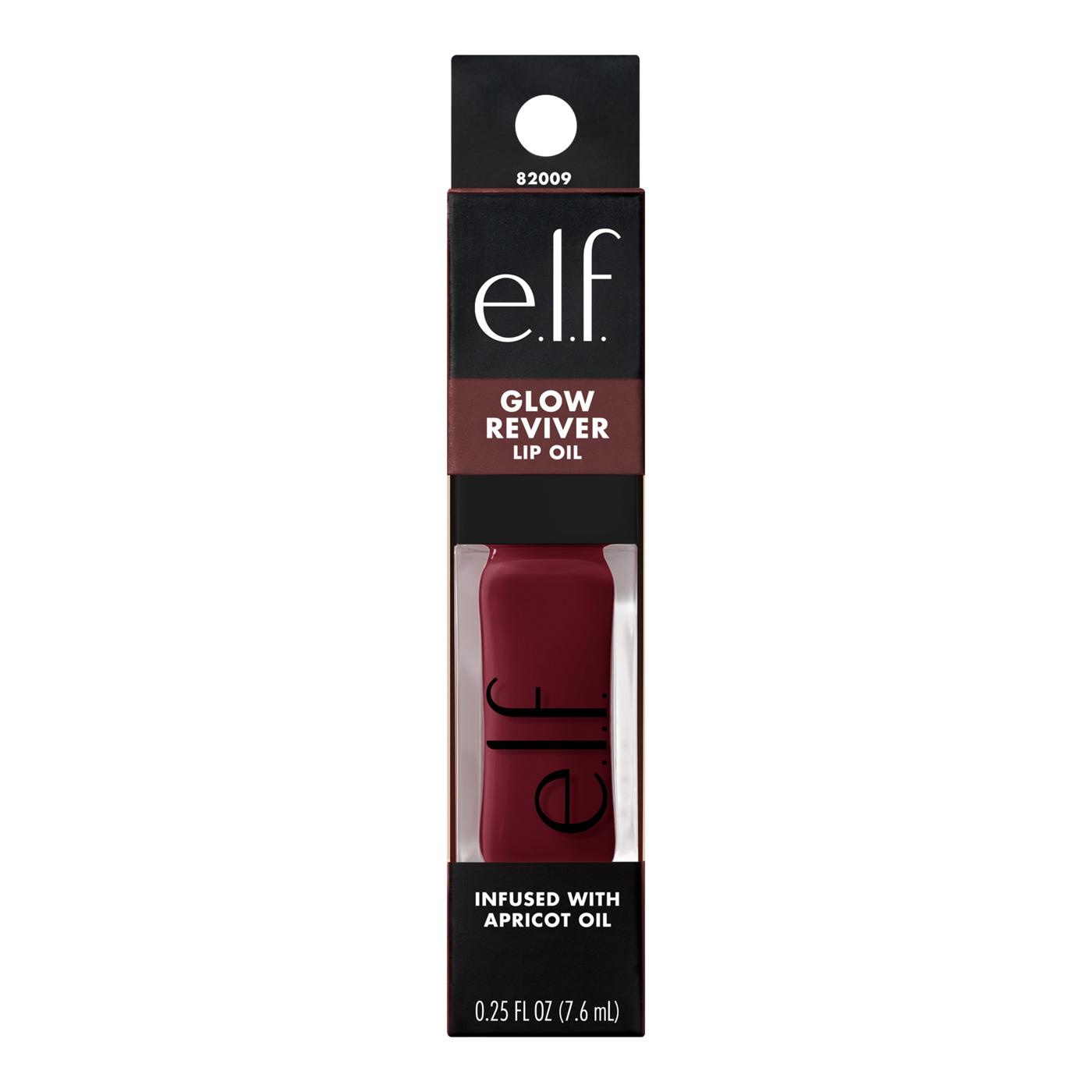 e.l.f. Glow Reviver Lip Oil - Jam; image 1 of 2