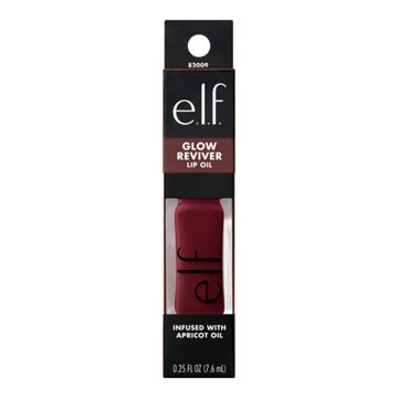 e.l.f. Glow Reviver Lip Oil - Jam, 0.25 oz