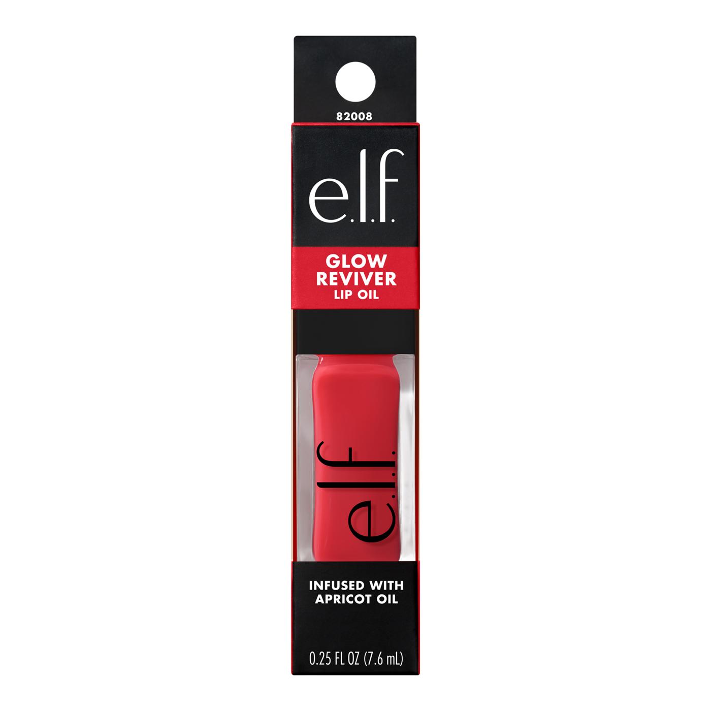 e.l.f. Glow Reviver Lip Oil - Red; image 1 of 2