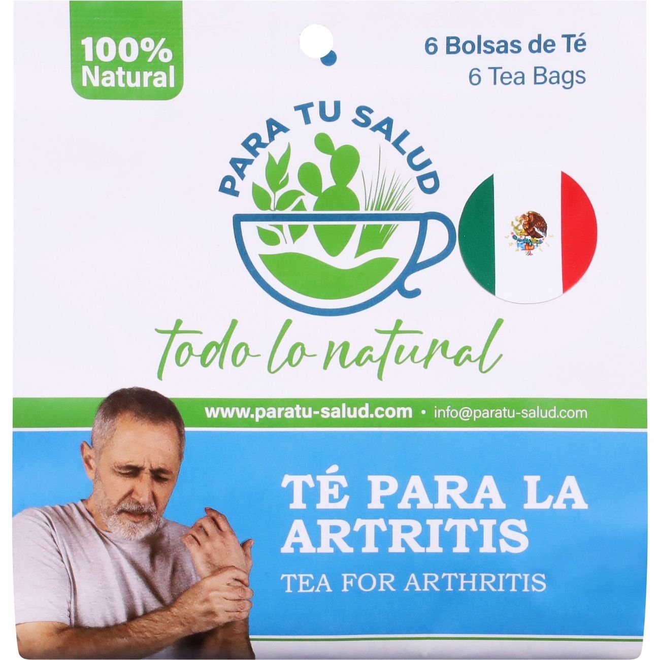 Para Tu Salud Tea Bags For Arthritis - Shop Tea at H-E-B
