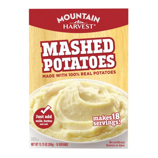 Mountain Harvest Mashed Potatoes Shop Pantry Meals at HEB