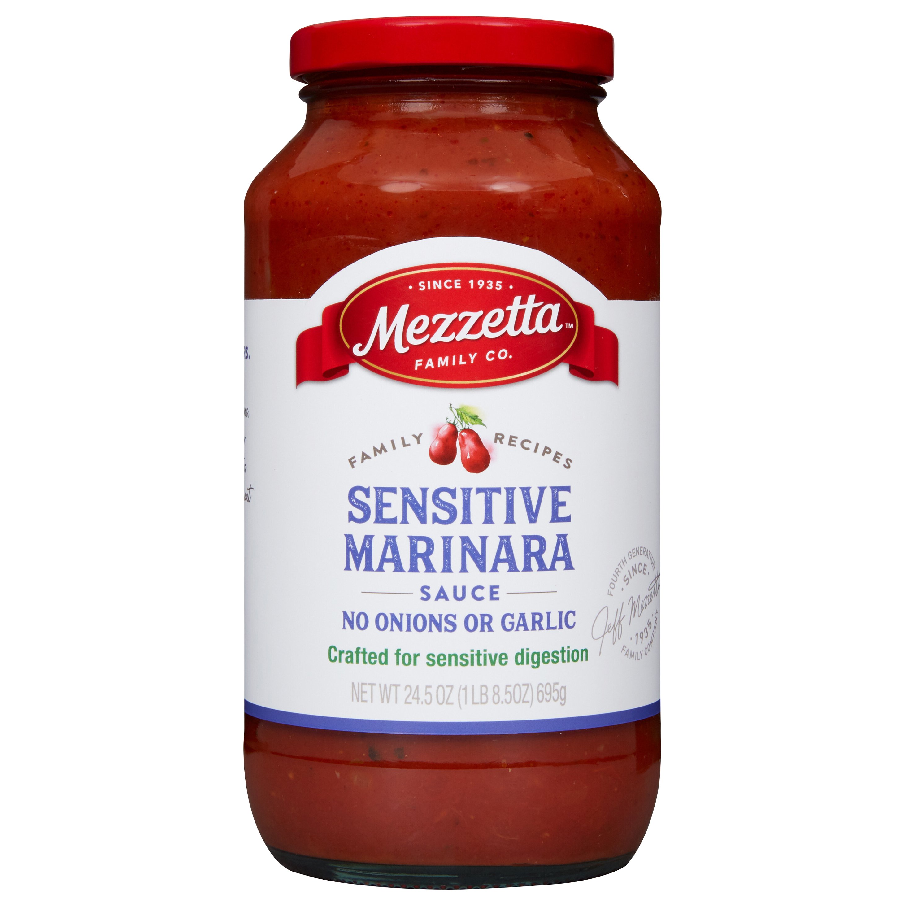 Mezzetta Family Recipes Sensitive Marinara Sauce - Shop Pasta Sauces at ...