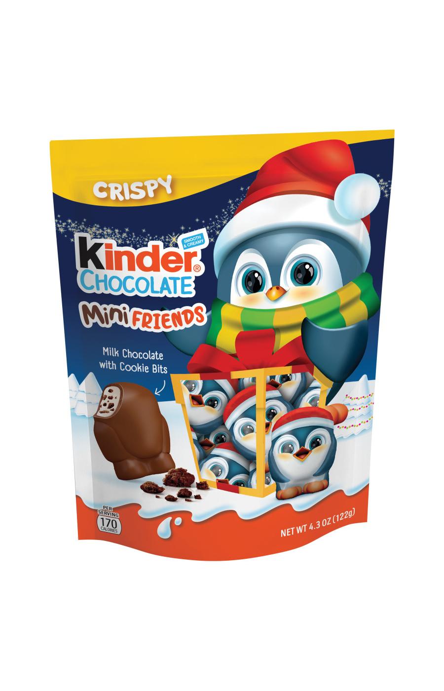 Kinder Mini Friends Milk Chocolate with Cookie Bits; image 1 of 2