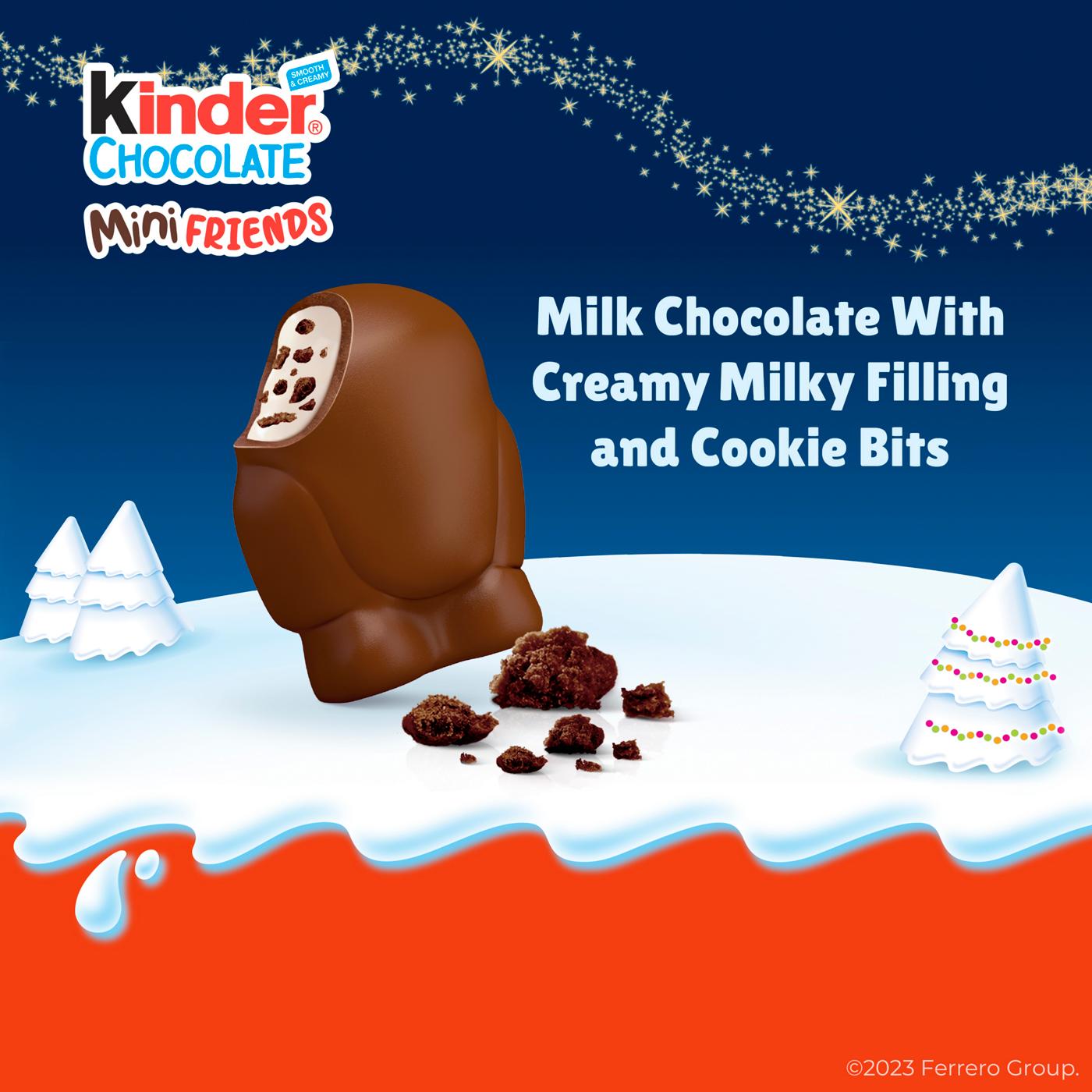 Kinder Chocolate Crispy Mini Friends Christmas Candy; image 3 of 5