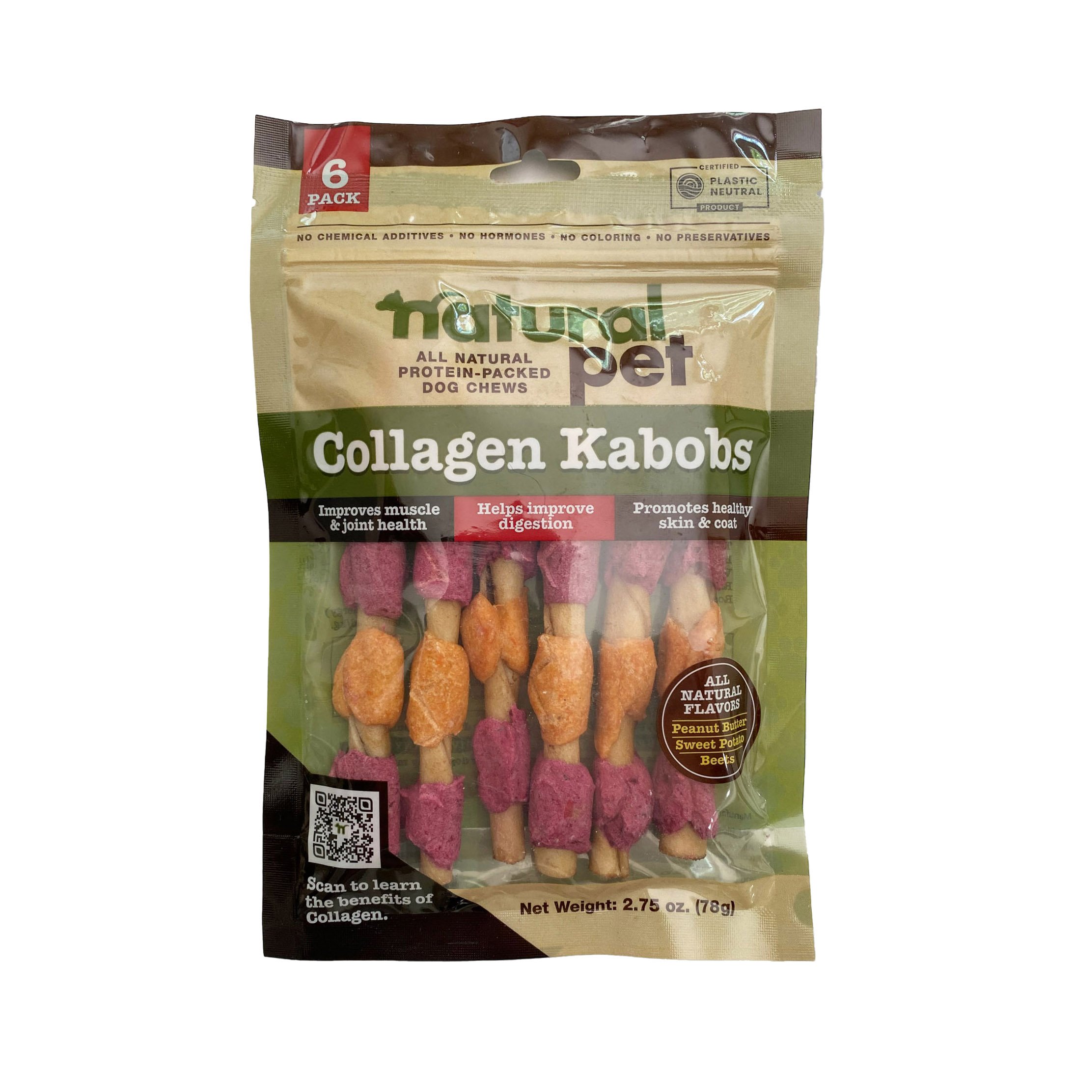 Natural Pet Collagen Kabobs Dog Chews Shop Bones & rawhides at HEB