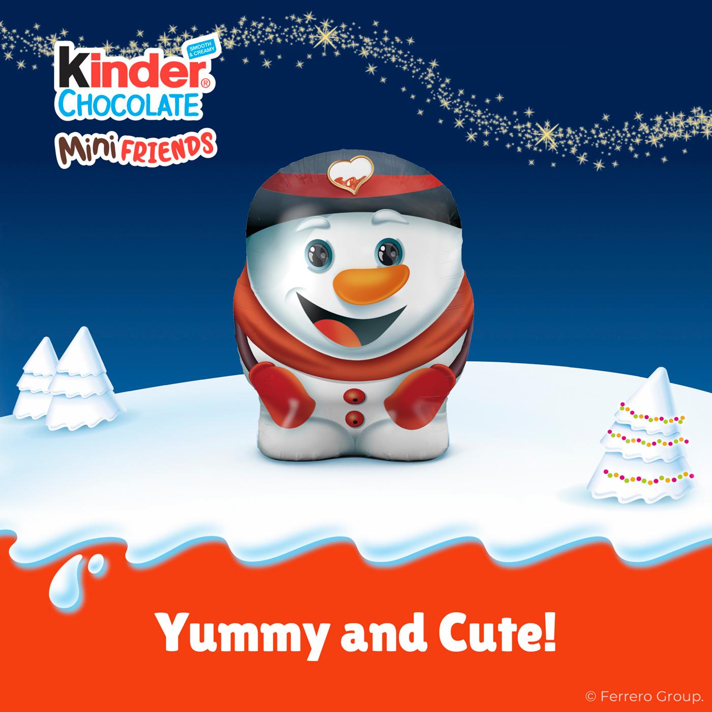 Kinder Chocolate Creamy Mini Friends Christmas Candy; image 7 of 13