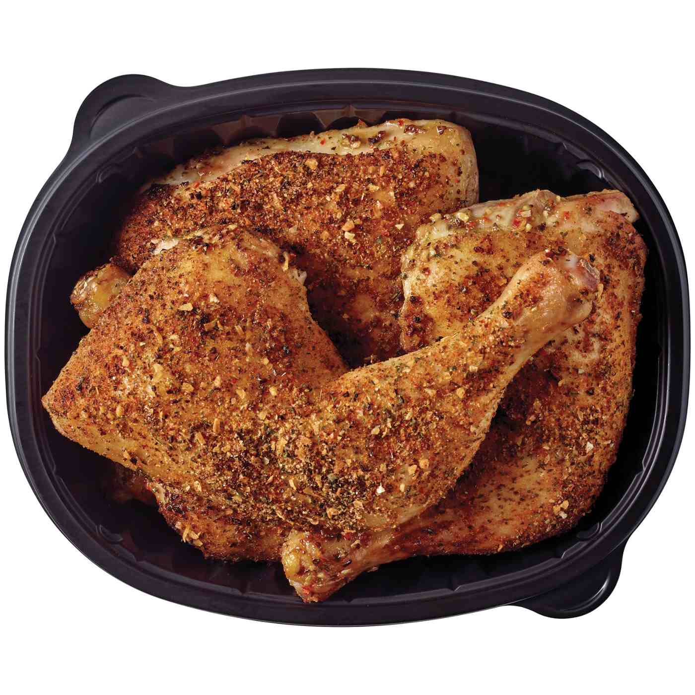 Meal Simple by H-E-B Chicken Leg Quarters – Garlic Herb (Sold Hot); image 1 of 3