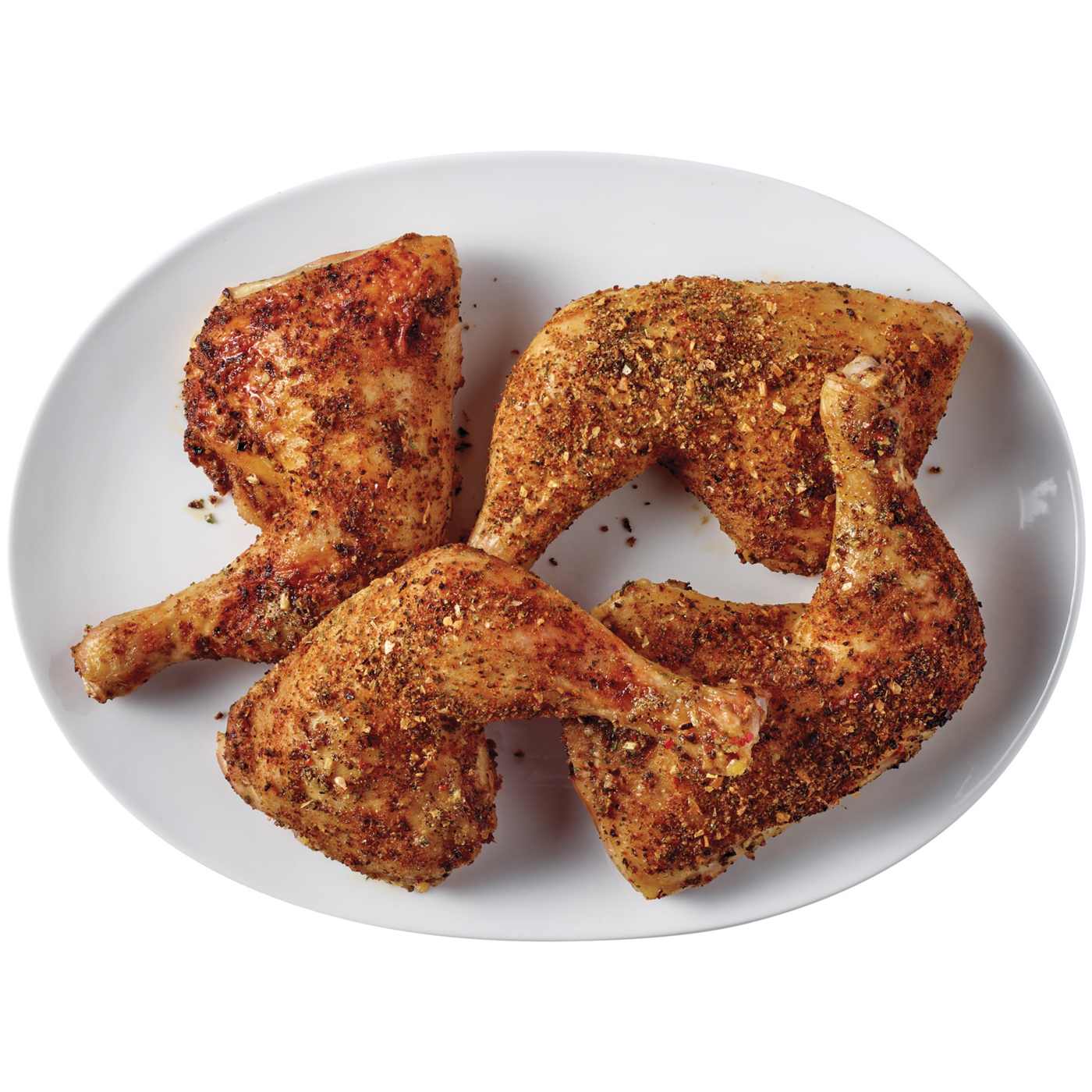 Meal Simple by HEB Chicken Leg Quarters Garlic Herb (Sold Hot