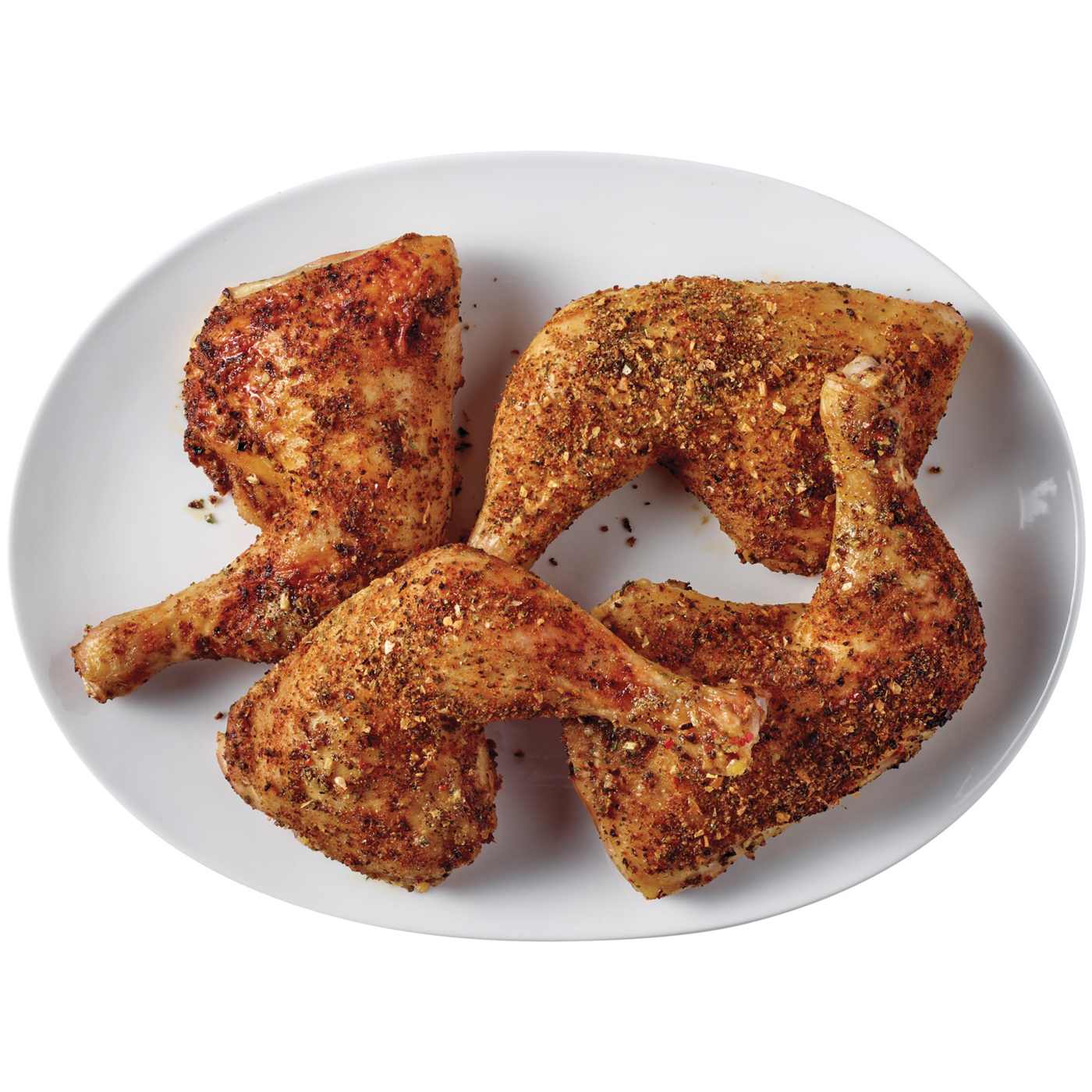 Meal Simple by H-E-B Chicken Leg Quarters – Garlic Herb (Sold Hot); image 2 of 3