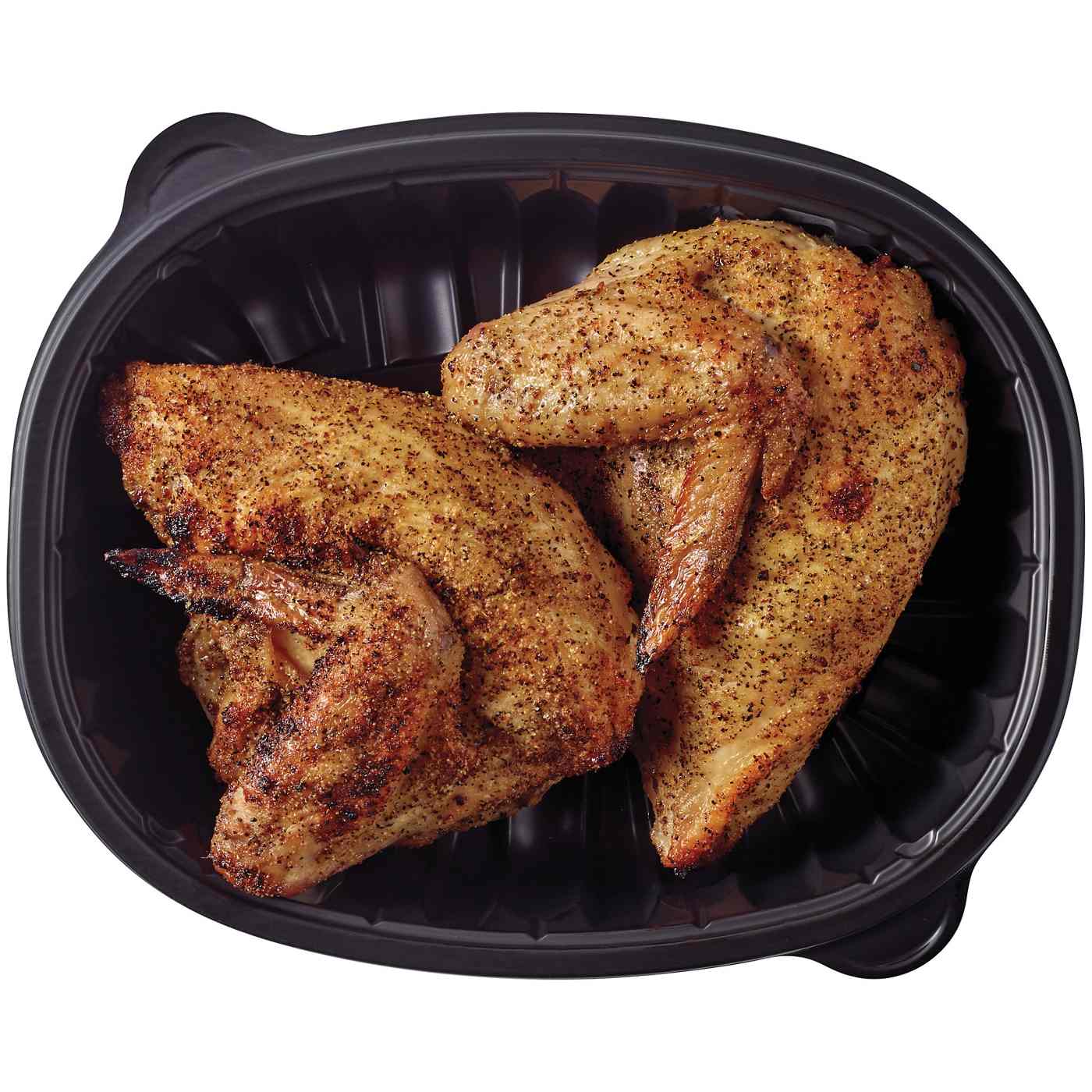 Meal Simple by HEB Chicken Breast Quarters Lemon Pepper (Sold Hot