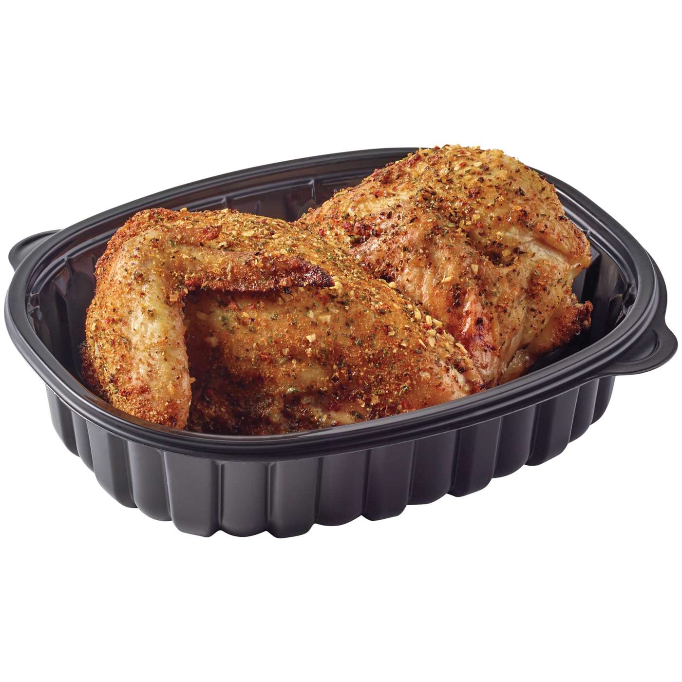 Meal Simple by H-E-B Chicken Breast Quarters – Garlic Herb (Sold Hot); image 3 of 3