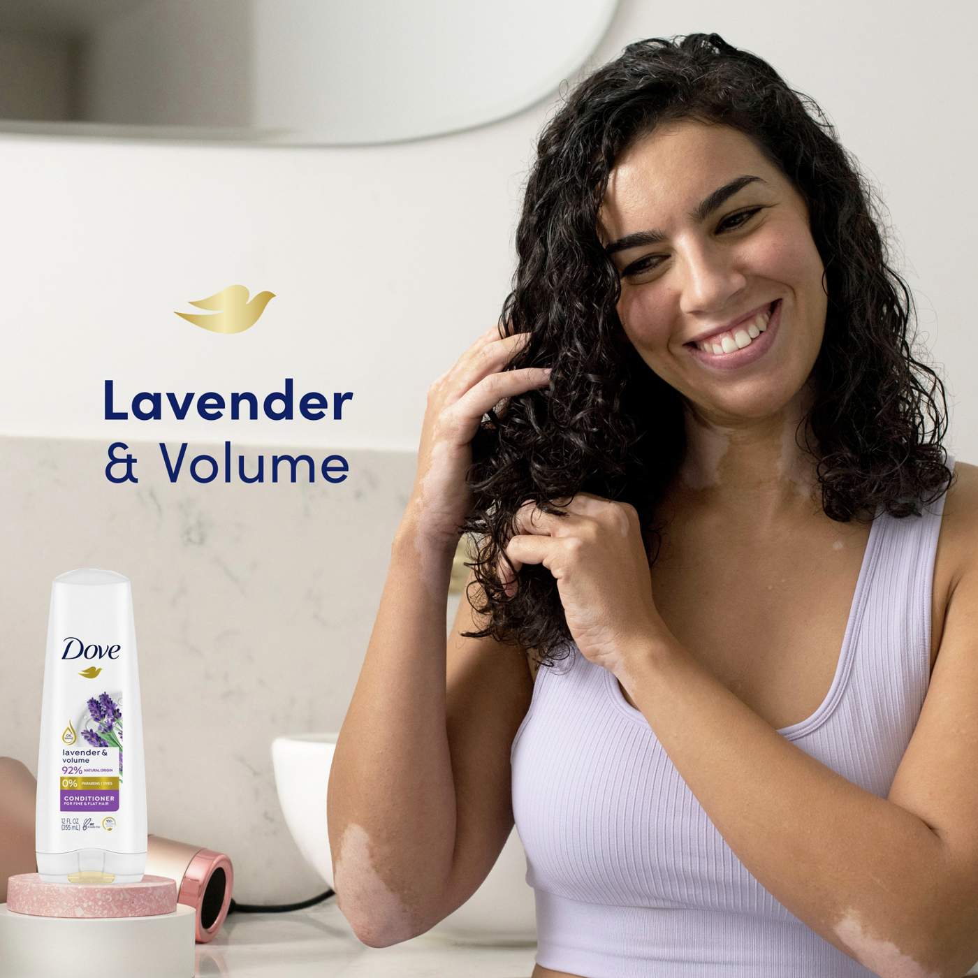 Dove Thickening Ritual Conditioner - Lavender; image 5 of 6