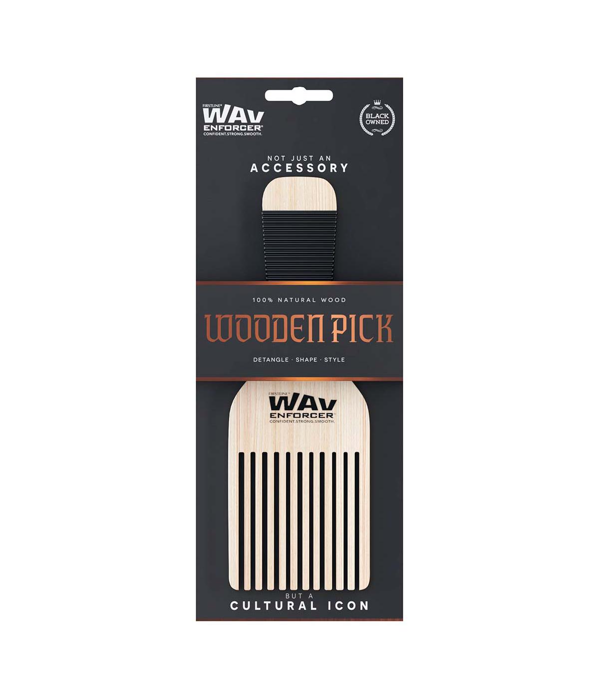 Wav Enforcer Wooden Pick; image 1 of 2