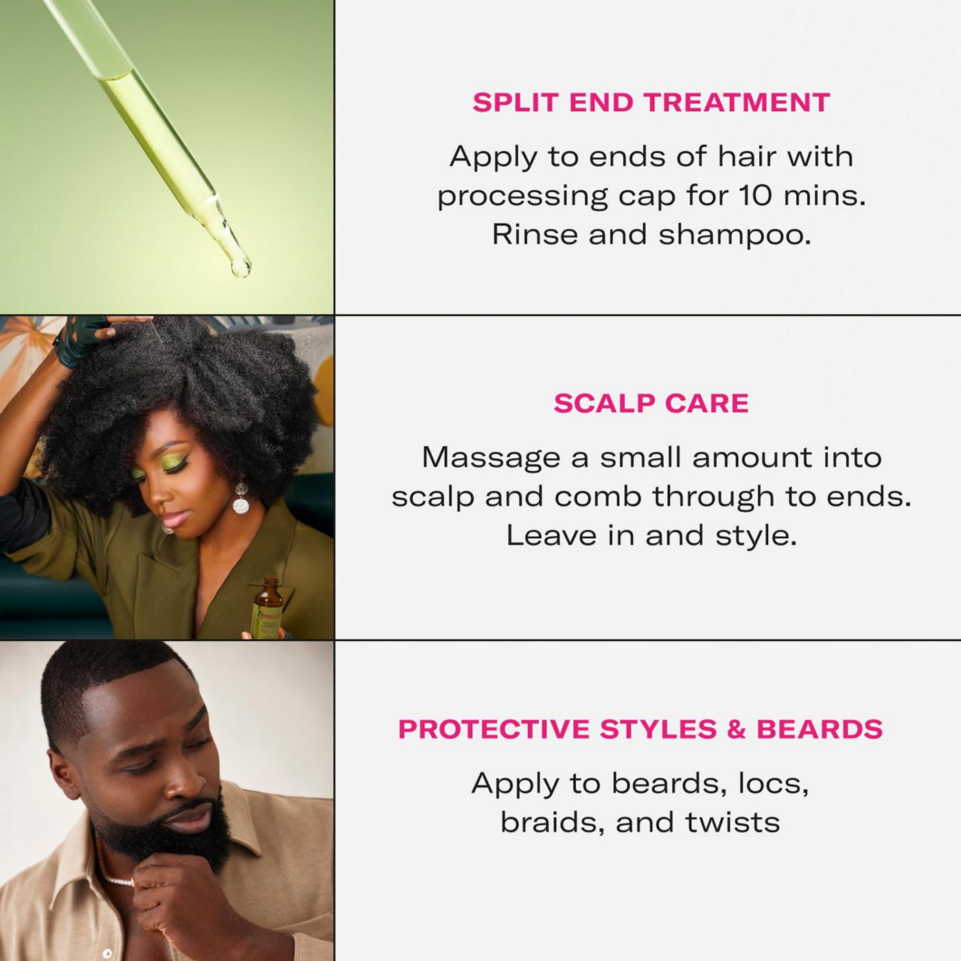 Mielle Light Scalp & Hair Strengthening Oil - Rosemary Mint; image 5 of 10