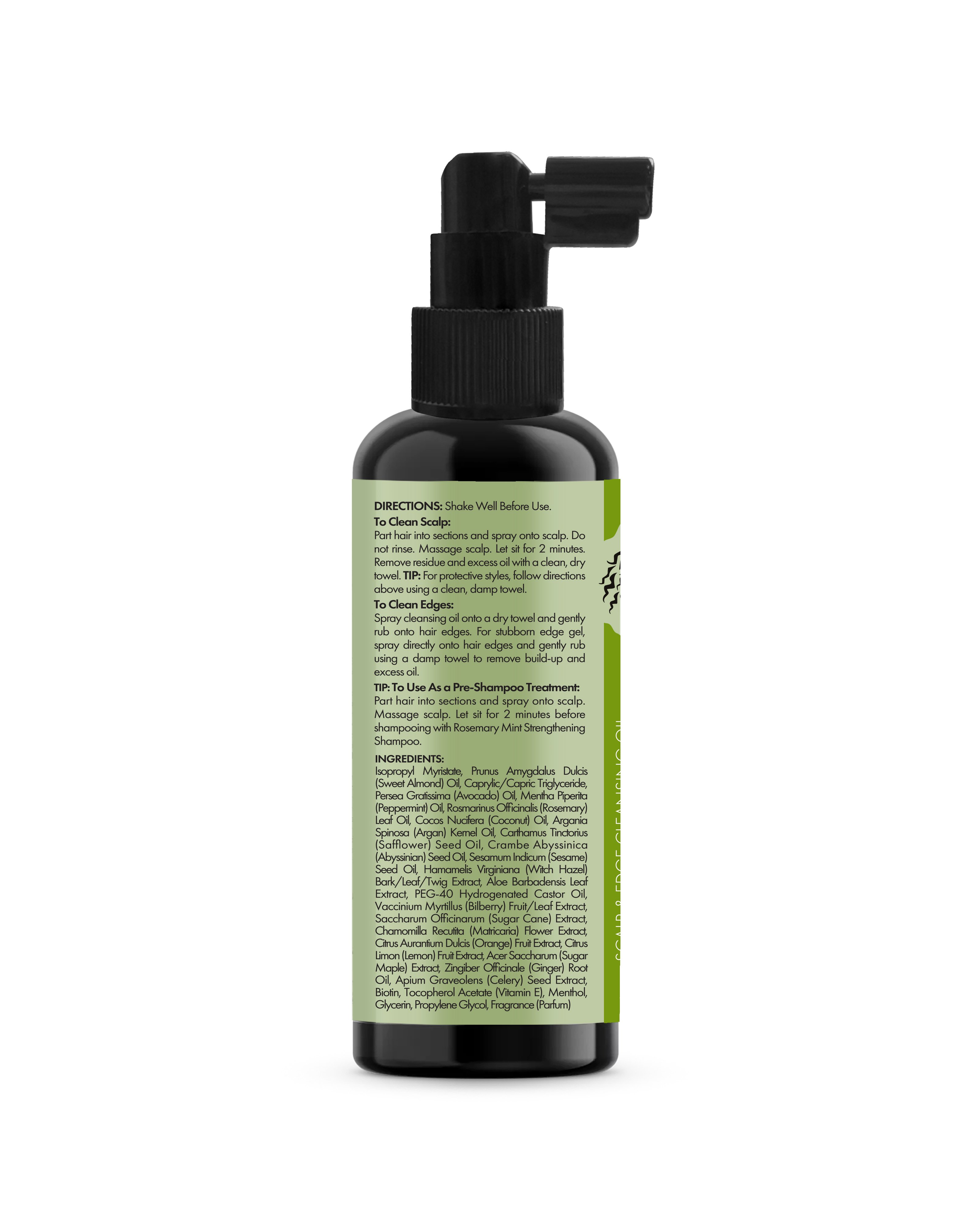 Mielle Strengthening Scalp & Edge Cleansing Oil - Rosemary Mint - Shop  Styling Products & Treatments at H-E-B