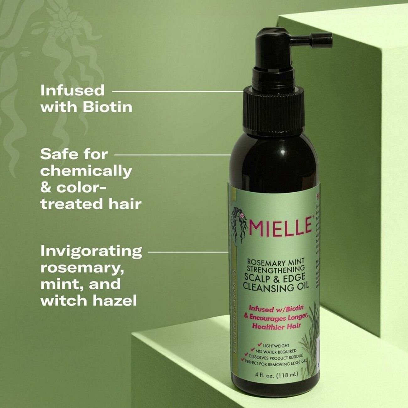 Mielle Strengthening Scalp & Edge Cleansing Oil - Rosemary Mint
