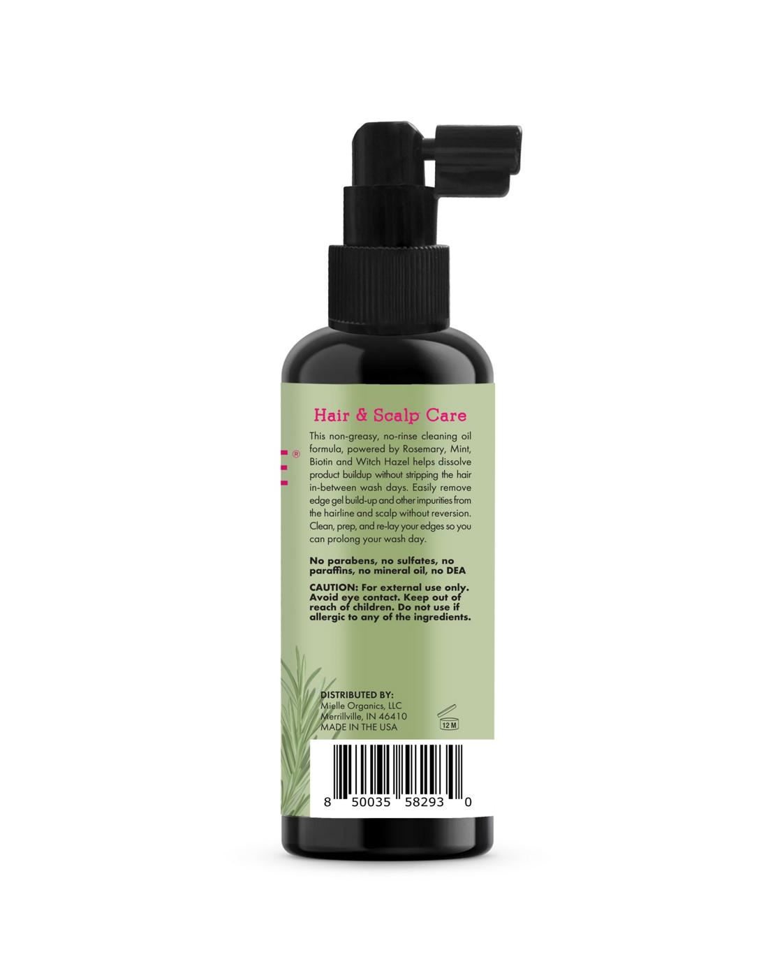 Mielle Strengthening Scalp & Edge Cleansing Oil - Rosemary Mint; image 3 of 3