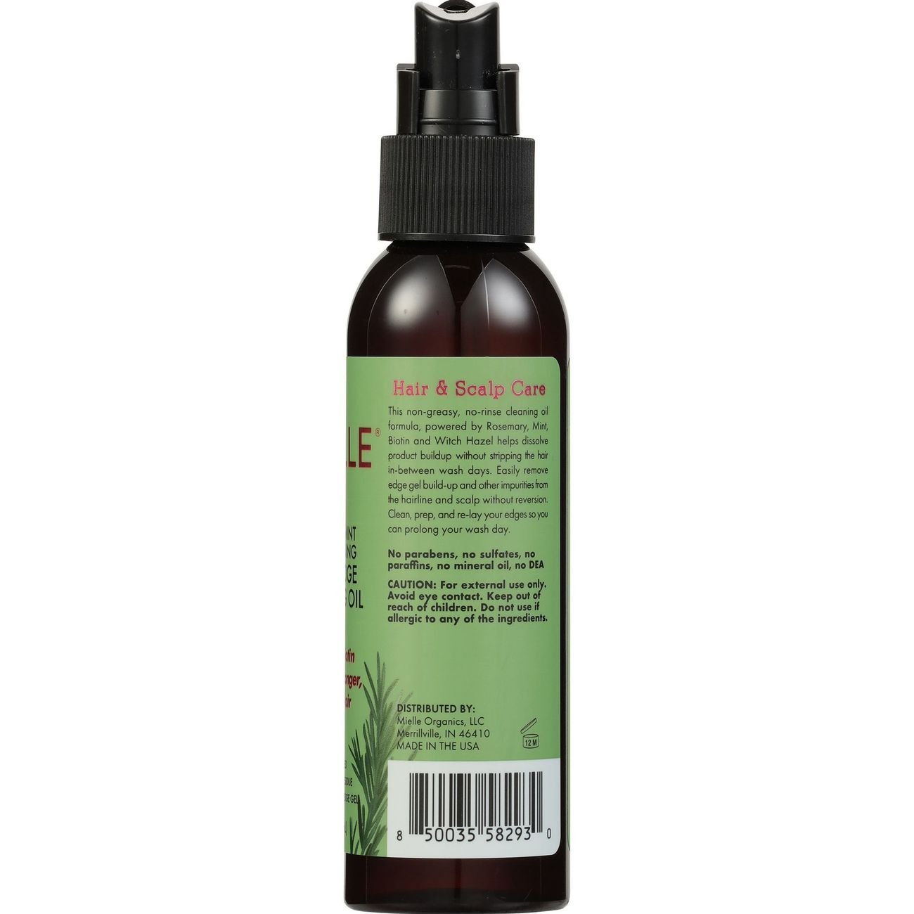Mielle Strengthening Scalp & Edge Cleansing Oil - Rosemary Mint