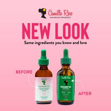 Camille Rose Strengthening Hair + Scalp Drops - Rosemary