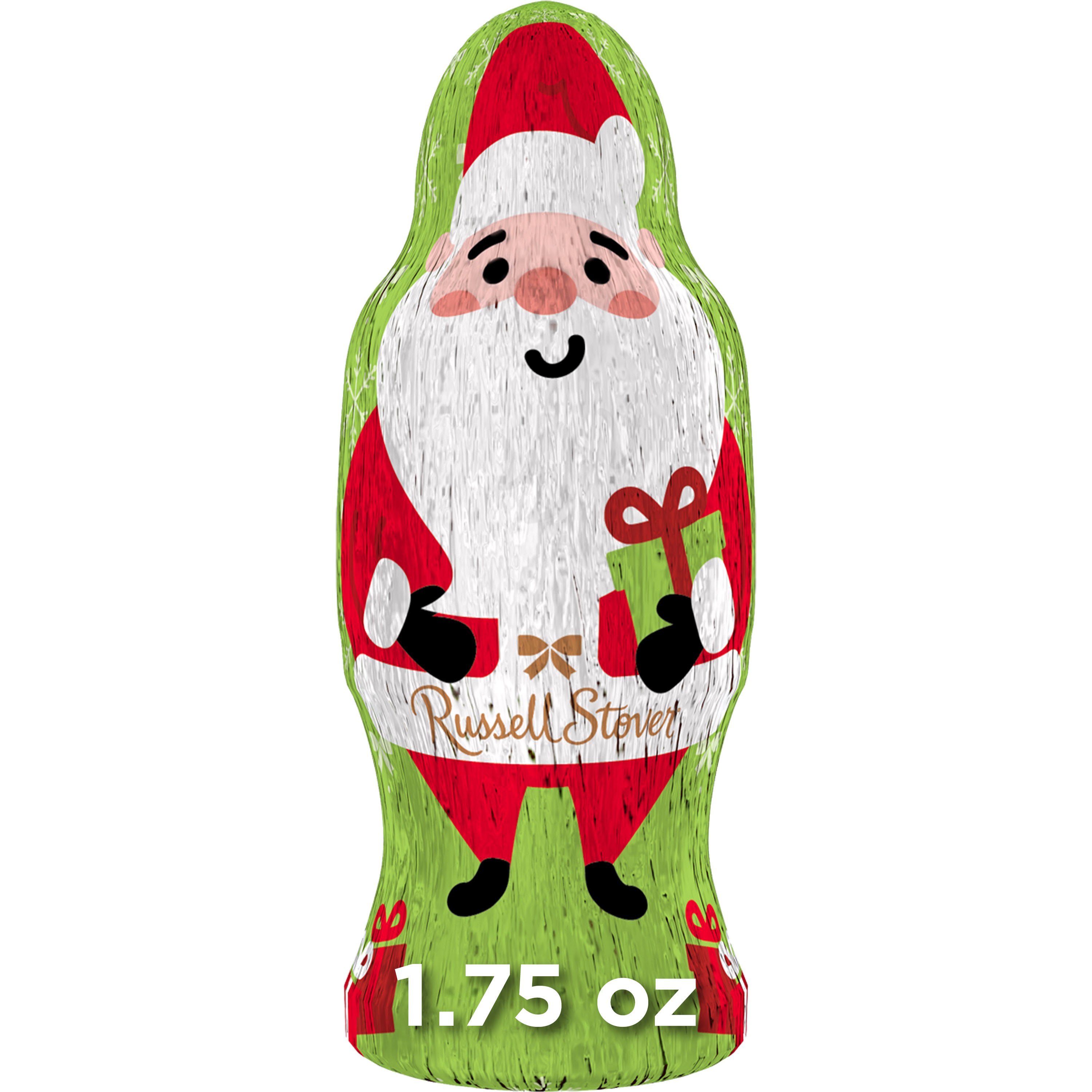 Russell Stover Hollow Milk Chocolate Santa Christmas Candy Shop Candy