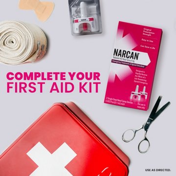 Narcan Emergency Treatment of Opioid Overdose Nasal Spray, 2 pk