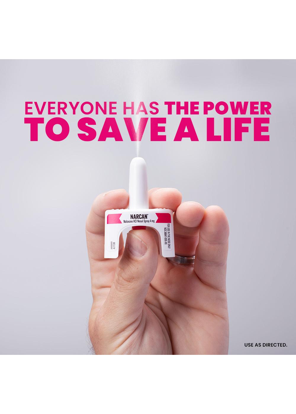 Narcan Emergency Treatment of Opioid Overdose Nasal Spray Shop Kits