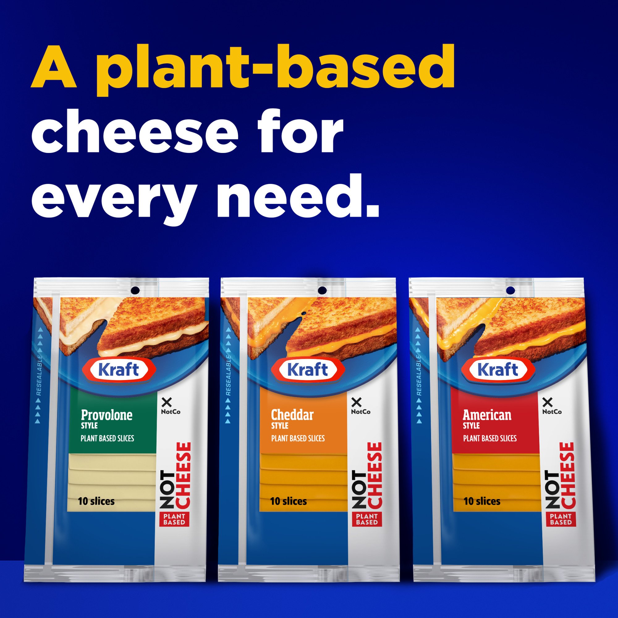 Kraft Not Cheese Slices Reviews & Info (Dairy-Free, Plant Based)